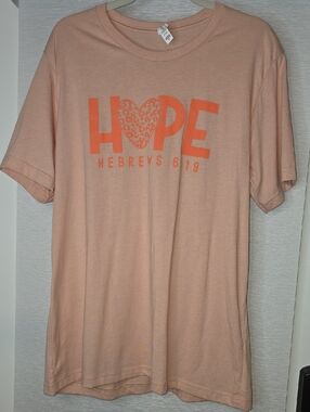 Bella Canvas Peach Short Sleeve Crewneck Tee